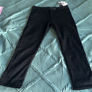 Jump Start Men’s Black Flex Stretch Pants 34x31 NWT $59 retail